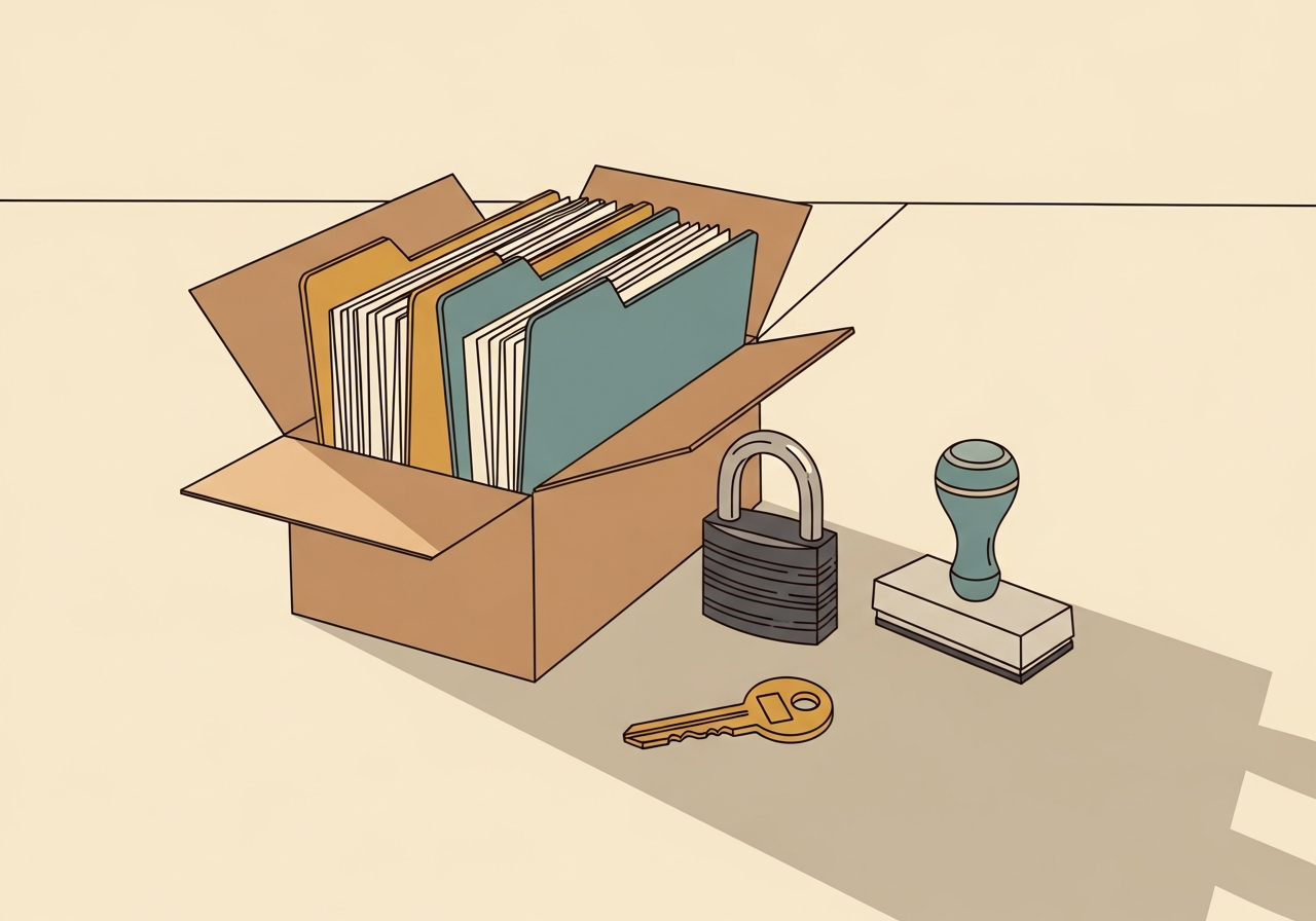 Illustration comment fermer son entreprise